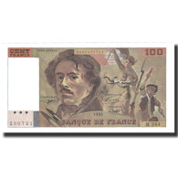 France, 100 Francs, 100 F 1978-1995 ''Delacroix'', 1993, SPL+, Fayette:69bis.8 - 100 F 1978-1995 ''Delacroix''