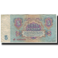 Billet, Russie, 5 Rubles, 1961, KM:224a, TB - Russia
