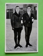 Image 120 X 80 - JEUX OLYMPIQUES 1932 - PATINAGE ARTISTIQUE - Médaillés D'or Et D'argent    - Voir Détails Au Verso - Patinage Artistique