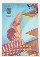 Romania Old Uncirculated Postcard  - Universiada `81 - Universiade 1981 - High Diving - Salto De Trampolin