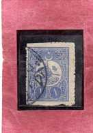 TURCHIA TURKÍA TURKEY IMPERO OTTOMANO EMPIRE OTTOMAN 1909 Tughra And "Reshad" Of Sultan Mohammed V 1pi USATO USED  OBLIT - Used Stamps
