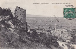 84 / BONNIEUX / LA TOUR DE BLAZI ET LA PLAINE - Bonnieux