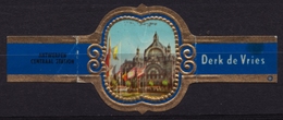 Antwerpen Centraal Station Railway Station - Derk De Vries - Netherlands - CIGAR CIGARS Label Vignette - Labels