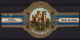 SERBIA Belgrade Beograd Orthodox Cathedral Church - Derk De Vries - Netherlands - CIGAR CIGARS Label Vignette - Etiketten