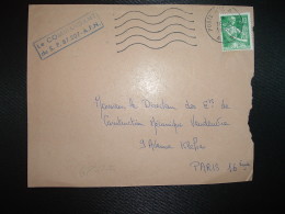 DEVANT TP PAYSANNE 0,10 OBL.MEC.16.6.1962 POSTE AUX ARMEES A.F.N + Le COMMANDANT Du SP 87.207 AFN - Guerre D'Algérie