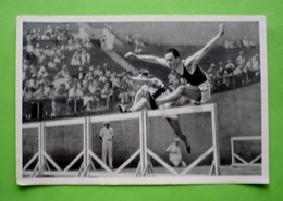 Image 120 X 80 - JEUX OLYMPIQUES 1932 - DECATLON - ACHILLES JÄRVINEN  Médaille D'argent - Voir Détails Au Verso - Sports