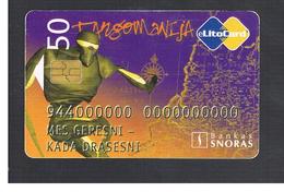 LITUANIA (LITHUANIA) -  2000 SNORAS BANK  - USED - RIF. 10739 - Publicité