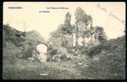 CP   Franchimont  --  1907  --  Les Ruines Du Château  --  La Poterne - Theux