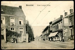 CP   Herstal   ---   Rue Large-Voie  --  1920  --  Animé - Herstal