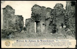 CP   Theux   --   Ruine Du Château De Franchimont  --  Vue Intérieure  --  Ed. Desaix  --  Belgique Historique - Theux