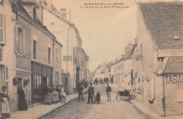 21 - COTE D' OR / Mirebeau Sur Bèze - 215777 - Le Haut De La Rue -  Beau Cliché Animé - Mirebeau