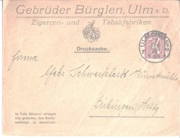 Gebrüder Bürglen ULM Zigarren Und Tabakfabriken. 1932 - 1900 – 1949