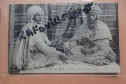 Cp Scenes Et Types Arabes Jouant Aux Cartes N 6280 - Africa