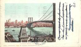 PIE-R-18-1756 : NEW-YORK CITY. BROOKLYN BRIDGE - Brooklyn