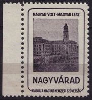 NAGYVÁRAD ORADEA City Town Hall House - Occupation Revisionism WW1 Romania Hungary Transylvania - MNH - Transylvanie