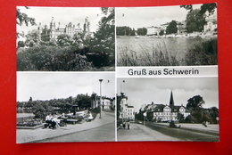 Schwerin - Schloss Pfaffenteich Schlossstraße - DDR 1986 - Mecklenburg-Vorpommern - Gruß Aus - Schwerin