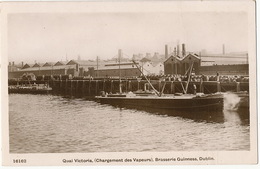 Guinness Brewery Biere Beer Quai Victoria Chargement Des Vapeurs - Dublin