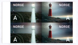 NORWAY 2005 Norwegian Lighthouses (1st Issue): Block Of 4 Stamps UM/MNH - Unused Stamps