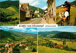 42811953 Glottertal Kandel Tracht Panorama Glottertal Schwarzwald - Glottertal