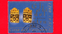 VATIXANO - Usato - 2001 - Gli Ori Del Museo Gregoriano Etrusco - 1200 L. - 0,62 - Orecchini A Bauletto - Oblitérés