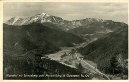 003601 Klostertal Mit Schneeberg Vom Mariahilfberg In Gutenstein - Gutenstein