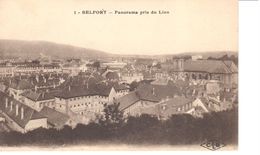 (90) Belfort - CPA - Panorama Pris Du Lion - Belfort – Le Lion