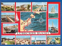 Deutschland; Lübecker Bucht; Multibildkarte - Lübeck-Travemünde