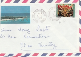 Nouméa Vallée Des Colons 1982 Calédonie - Lettre Brief Cover Letter - - Storia Postale