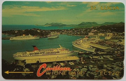 Saint Lucia Cable And Wireless 3CSLB  EC$20 " Cruiseship Harbour Without Logo " - St. Lucia