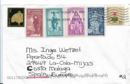 USA690 / Mischfrankatur 2018, Mit 6 Marken - Covers & Documents