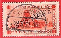 MiNr.29 D O Deutsche Abstimmungsgebiete  Saargebiet Dienstmarken - Servizio