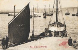 Port De Douarnenez - Bateaux De Pêche à Quai - Offert Par Les Conserveries E. Chemin - Carte Non Circulée - Douarnenez