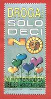 ARGENTINA MNH - 1992 Anti-drugs Campaign - 0.38 $ Peso - Michel AR 2138 - Neufs