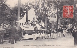 ERNEE - FETES DU 11 JUILLET 1909 - CHAR DE LA JEUNESSE - 53 - Ernee