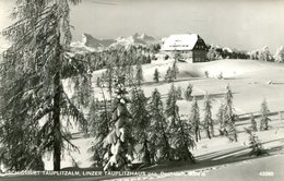 003675 Schigebiet Tauplitzalm, Linzer Tauplitzhaus Geg. Dachstein 1961 - Tauplitz