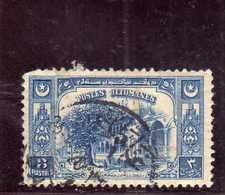 TURCHIA TURKÍA TURKEY IMPERO OTTOMANO EMPIRE OTTOMAN 1920 FOUNTAINS OF SULEIMAN 3pi USATO USED  OBLIT - Used Stamps