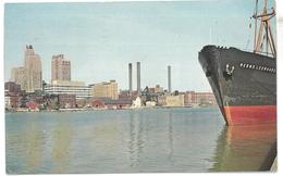 U.S.A. Stati Uniti D’America Toledo, Ohio Skyline Of Toledo From Across The Maumee River Viaggiata 1970 - Toledo