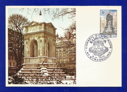 Frankreich  1978   Mi.Nr. 2098 , EUROPA CEPT Baudenkmäler - Maximum Card - Premier Jour Strasbourg 6-5-1978 - 1978