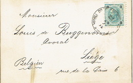 PRAHA 1892 Letter PRAHA To LIEGE (BELGIUM) - ...-1918 Prefilatelia