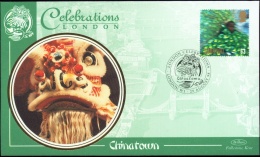 LONDON CELEBRATIONS-CARNIVAL-CHINA TOWN-SPECIAL COVER-GREAT BRITAIN-1998-BX1-378 - Carnival