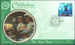 LONDON CELEBRATIONS-CARNIVAL-THE EAST END-SPECIAL COVER-GREAT BRITAIN-1998-BX1-378 - Carnival