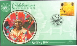 LONDON CELEBRATIONS-CARNIVAL-NOTTING HILL-SPECIAL COVER-GREAT BRITAIN-1998-BX1-378 - Carnival