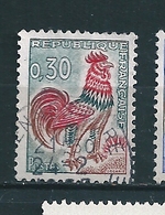 N° 1331A Coq De Decaris 0F30 Timbre   France Oblitéré 1962 - 1962-1965 Gallo De Decaris