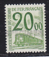 _ Colis Postaux Yt 47 Surchargé Spécimen .. 20 F Vert .. émis Par La SNCF .. Sans Charnère Ni Trace .. - Specimen