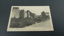 Delcampe - Cp  Roye  Fortification Du Xi Siècle - Les Remparts Et La Rue Des Fontaines - Roye