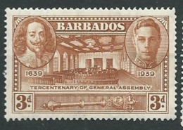 Barbade      - Yvert N°   180 ** -   Pa12613 - Barbados (...-1966)