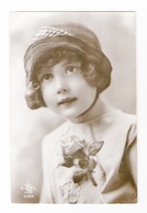 Jolie Fillette Et Chapeau Cloche, Roses, 1927, éd. S.O.L. N° 3050 - Portraits