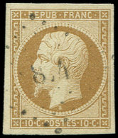 PRESIDENCE 9    10c. Bistre-jaune, Oblitération Légère, TTB - 1852 Luis-Napoléon