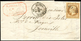 Let PRESIDENCE 9    10c. Bistre-jaune, Obl. PC 1579 S. LAC, Càd T15 JOINVILLE S. MARNE 3/11/54, Superbe - 1852 Louis-Napoleon