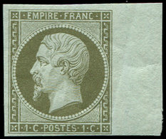 ** EMPIRE NON DENTELE 11    1c. Olive, Bdf, TB - 1853-1860 Napoleon III